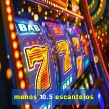 menos 10.5 escanteios