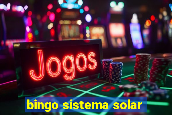 bingo sistema solar